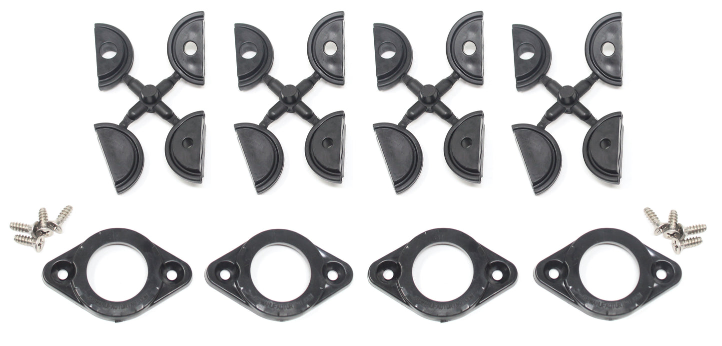 Through Hull Wiring Kit for Kayaks, for Wilderness Systems Flex Pod -Heavy Duty