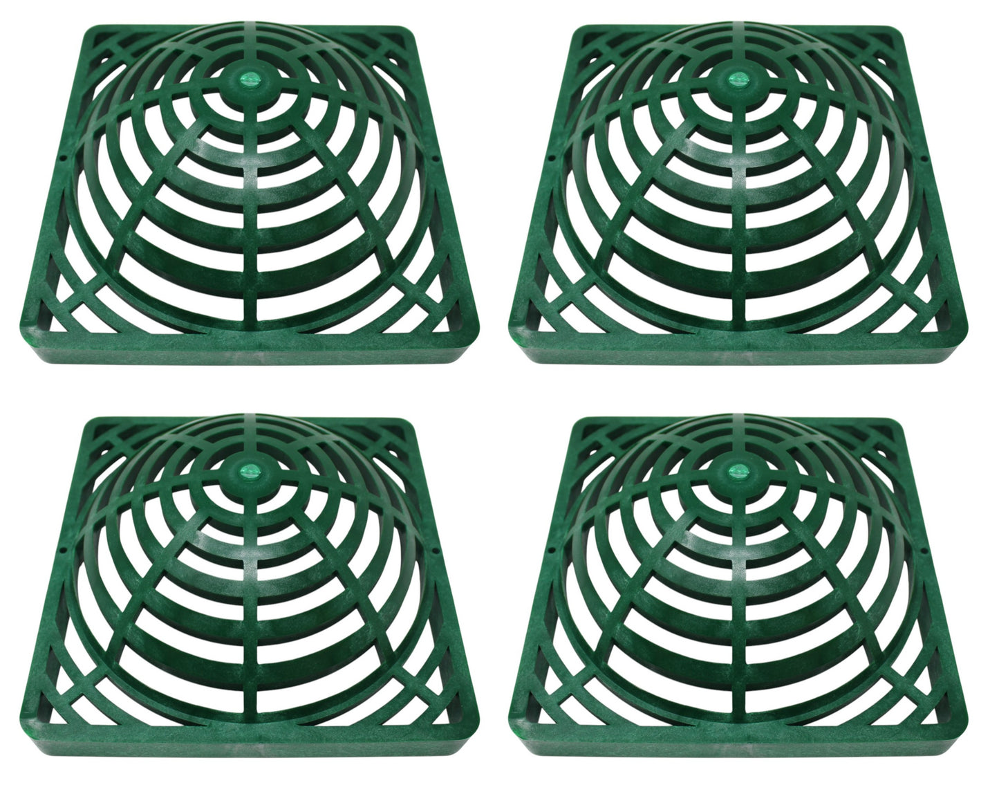 9 Inch Outdoor Square Dome Atrium Drain Grate Cover