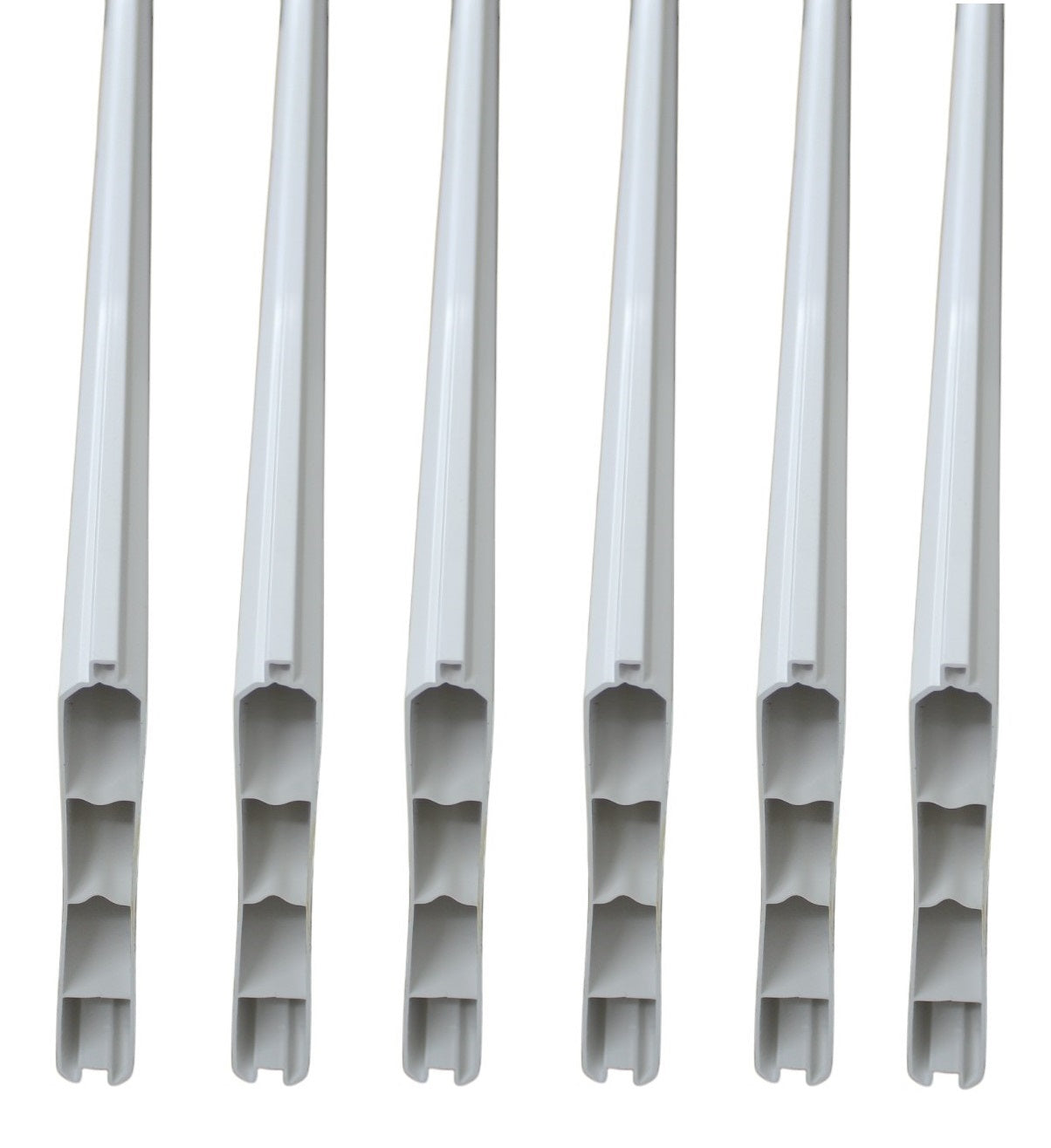 6ft Vinyl Privacy Fence Tongue & Groove Pickets 7/8"x62-1/4"