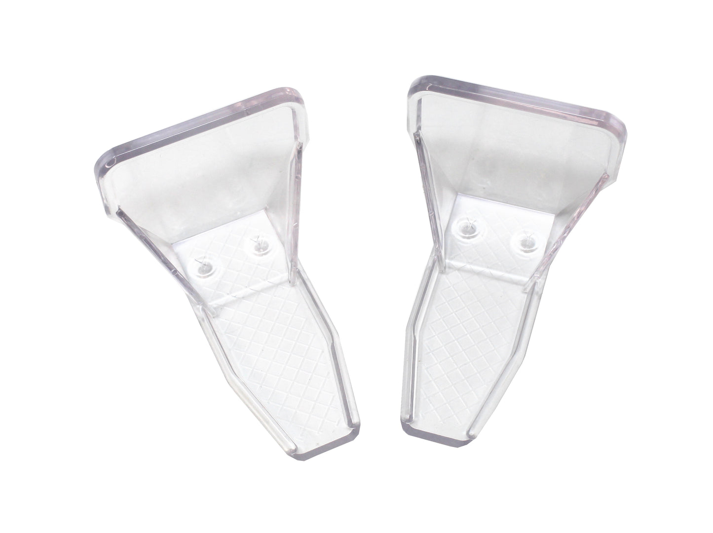 Clear Plastic Alpine 25 Piece Mini Snow & Ice Roof Guard Kits with Mounting Hardware