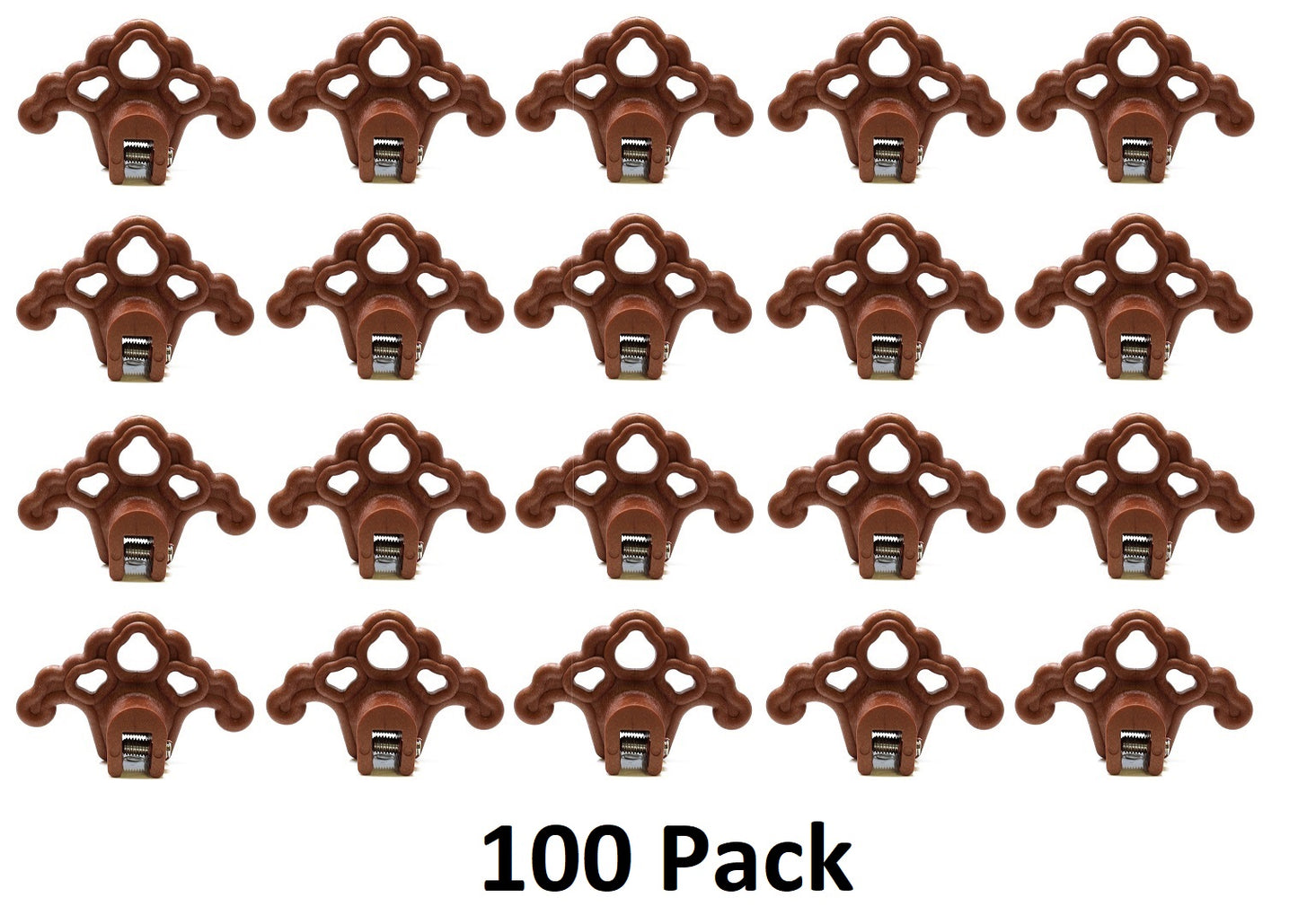 Bronze / Copper Plastic Roof Ice Guard Snow Guard Snow Stops for Standing Seam Metal Roofing