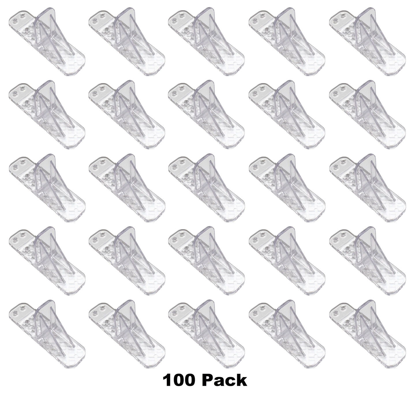 Clear Plastic Mini Glacier Snow & Ice Roof Guards Prevents Sliding Snow Ice Buildup