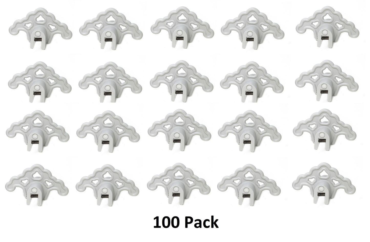 Light Grey Plastic Roof Ice Guard Snow Guard Snow Stops for Standing Seam Metal Roofing