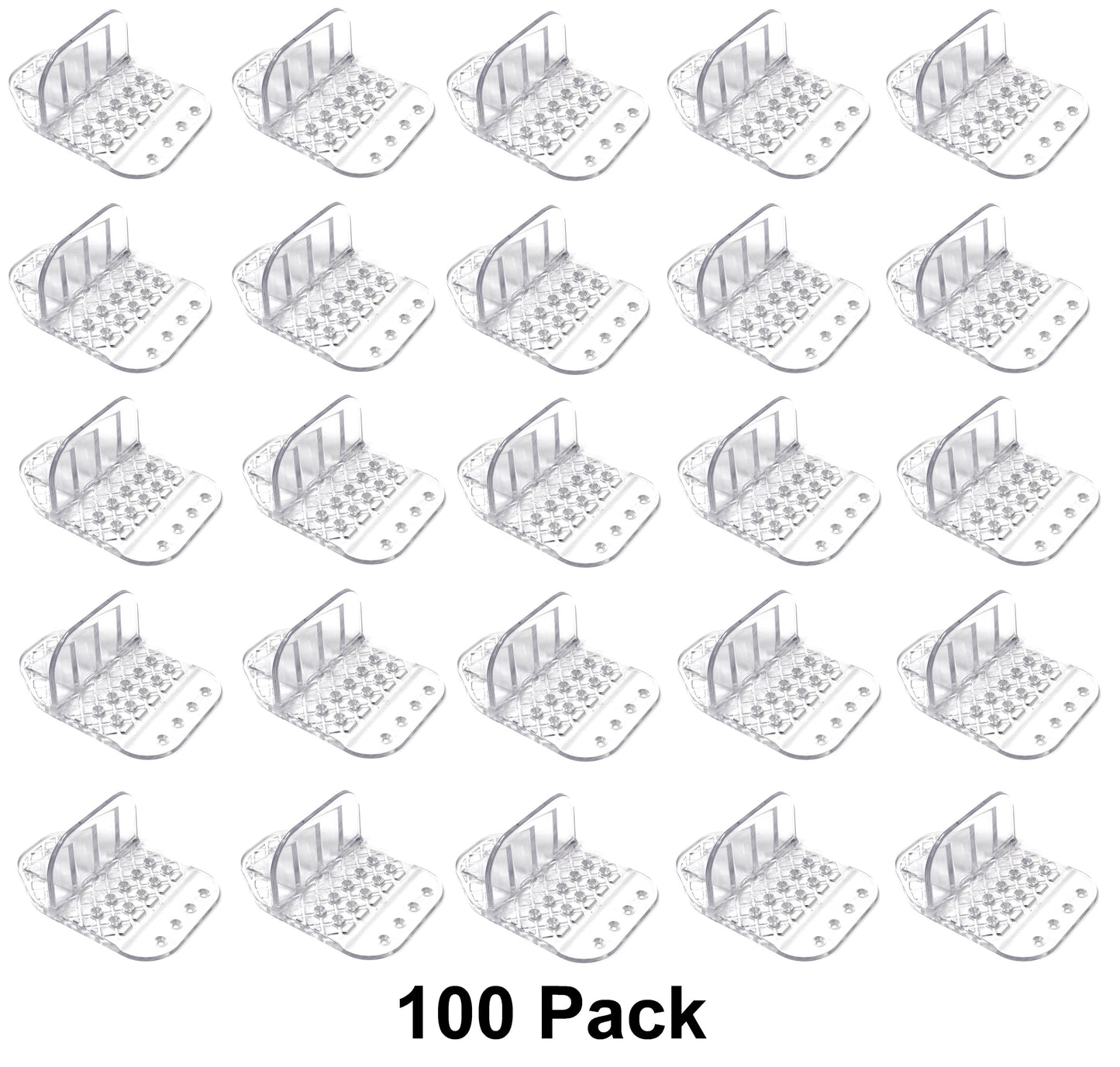 Clear Plastic Jumbo Glacier Snow & Ice Roof Guards Prevents Sliding Snow Ice Buildup