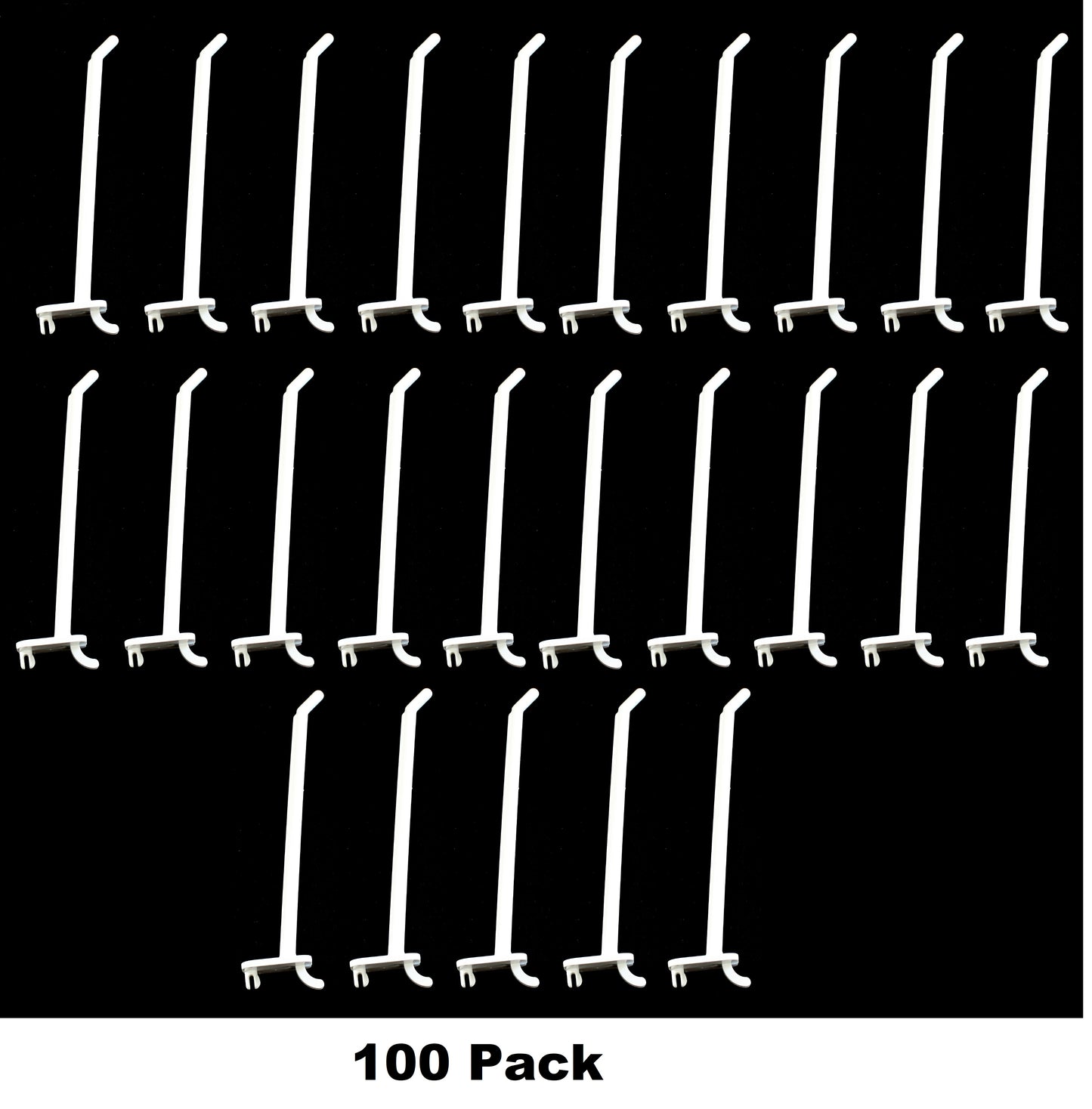 Multi-Color Plastic Pegboard Hooks Garage/ Storage/ Organization/ Jewelry - 2, 4 or 6 inch