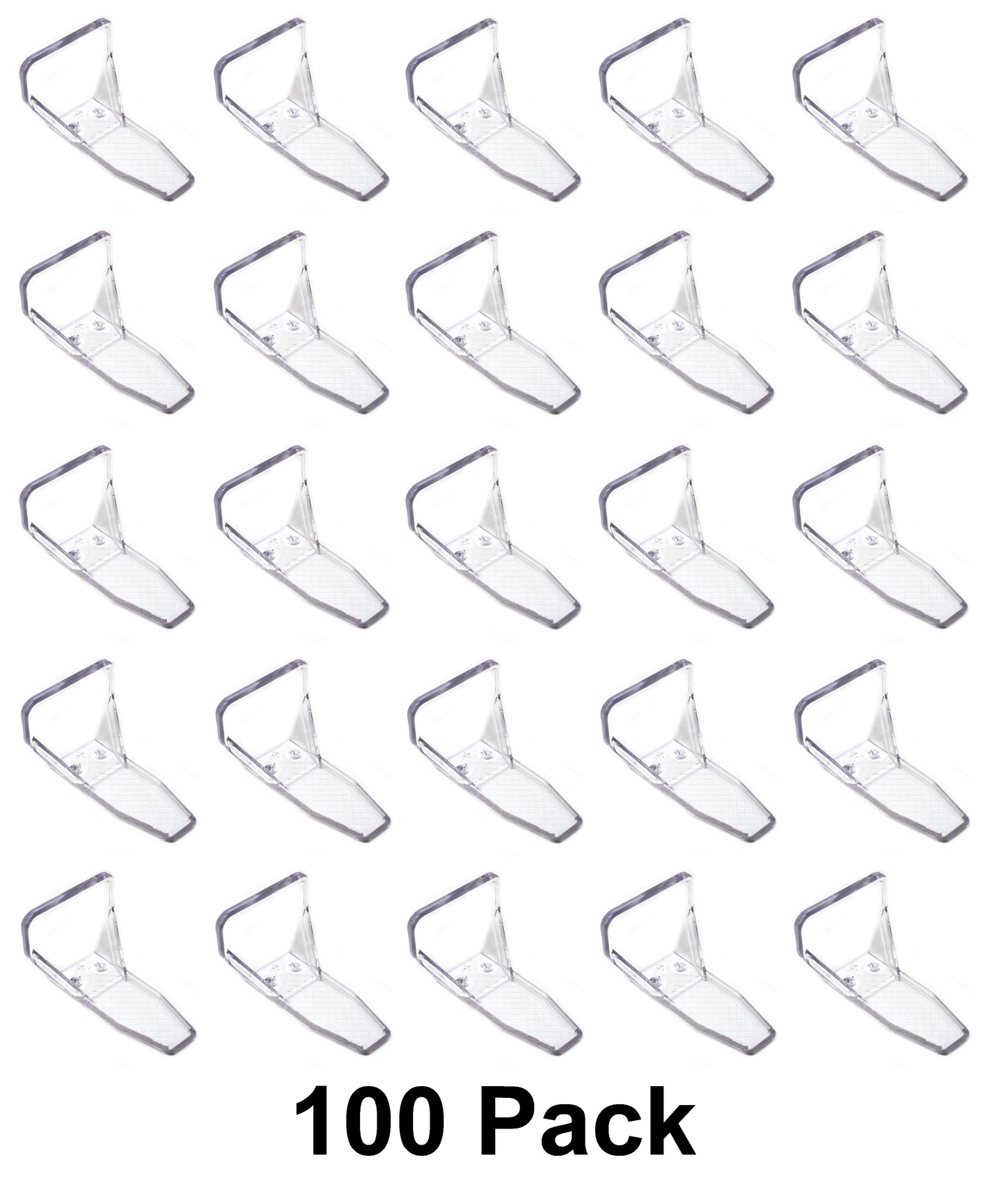 Clear Plastic Mini Alpine Snow & Ice Roof Guards Prevents Sliding Snow Ice Buildup