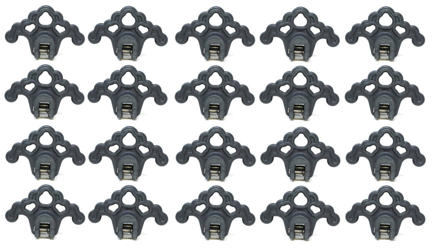 Dark Grey Plastic Roof Ice Guard Snow Guard Snow Stops for Standing Seam Metal Roofing