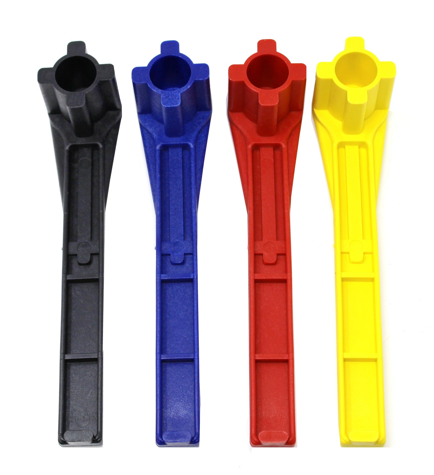 4-in-1 Gas and Bung Wrench Non Sparking Solid Drum Bung Nut Wrench (YELLOW)