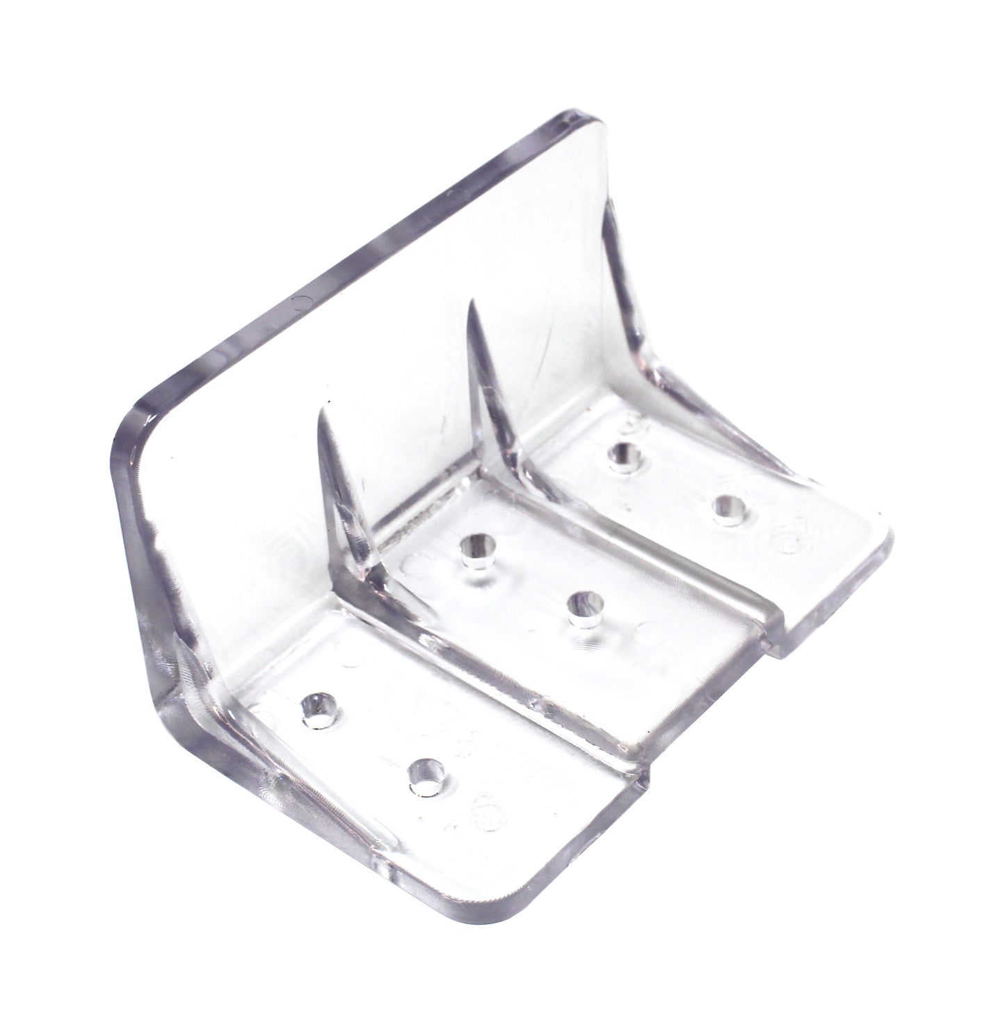 Clear Plastic Jumbo Rocky 10 Piece Snow & Ice Roof Guards with Minor Rib Straddling Step