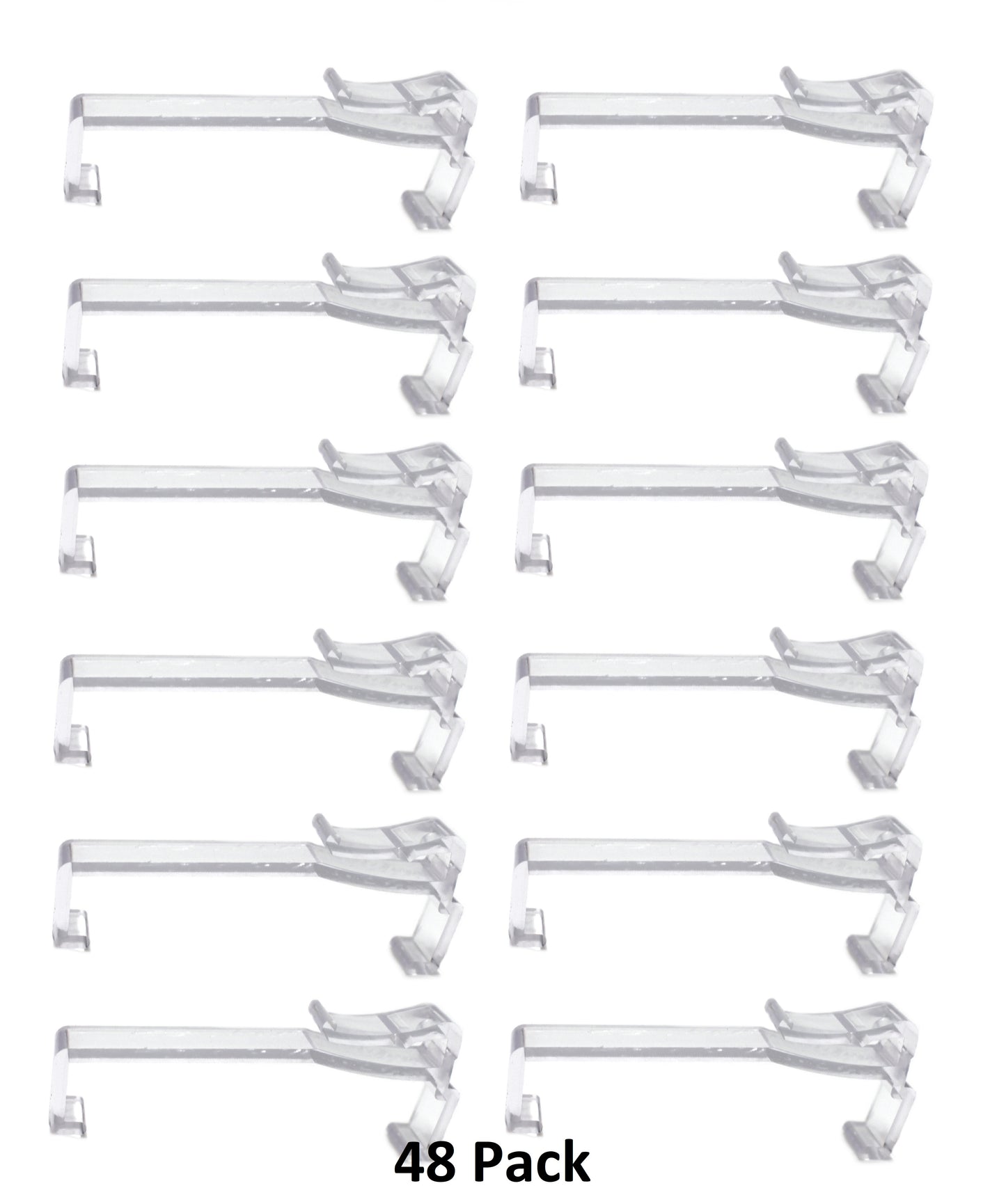 3 Inch Plastic Valance Clips for Window Blinds