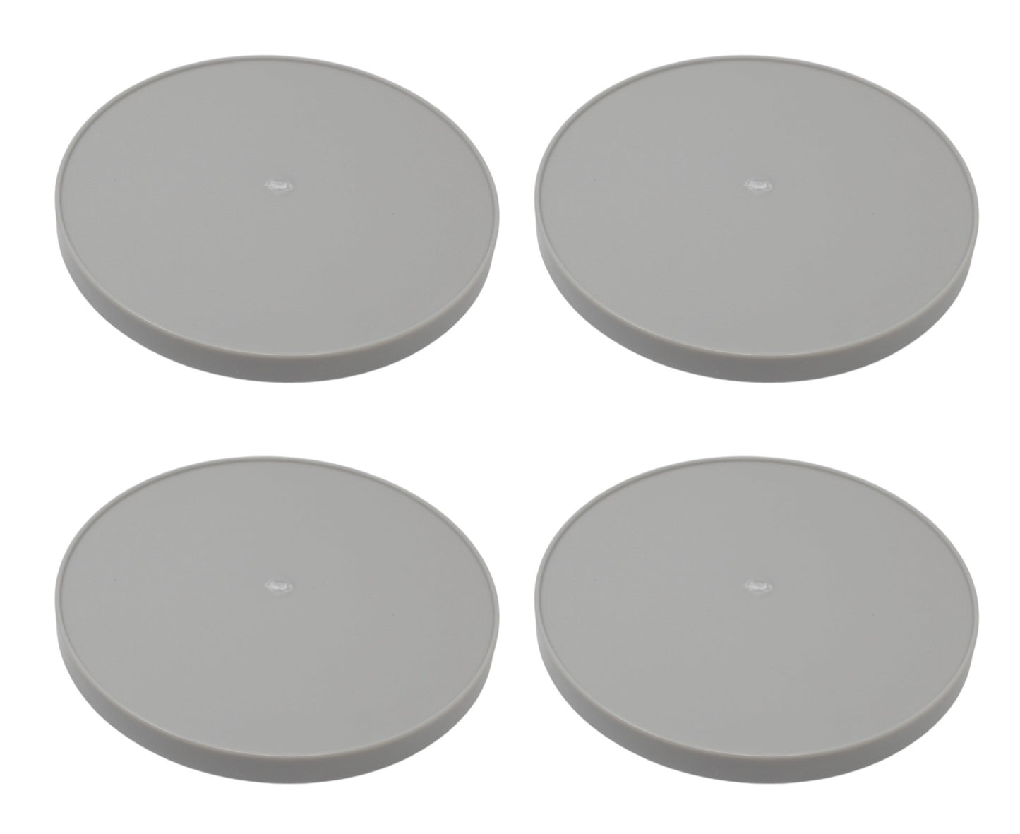7-inch Grey Plastic Meter Hub Closing Plate Cover