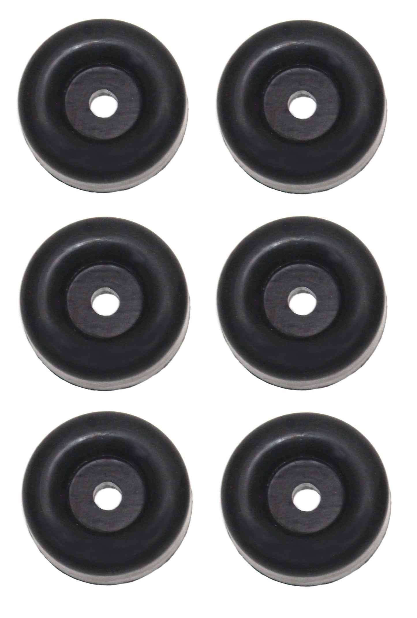 Cargo Trailer Ramp Door Replacement Black Rubber Bumper 2.5 ' Round