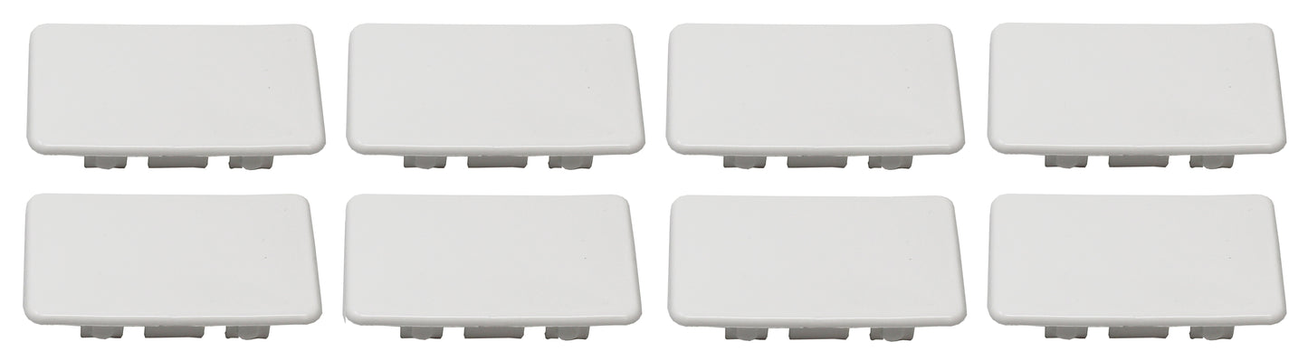 JSP Manufacturing Plastic 2” x 3-1/2 inch Internal Vinyl Fencing End Caps