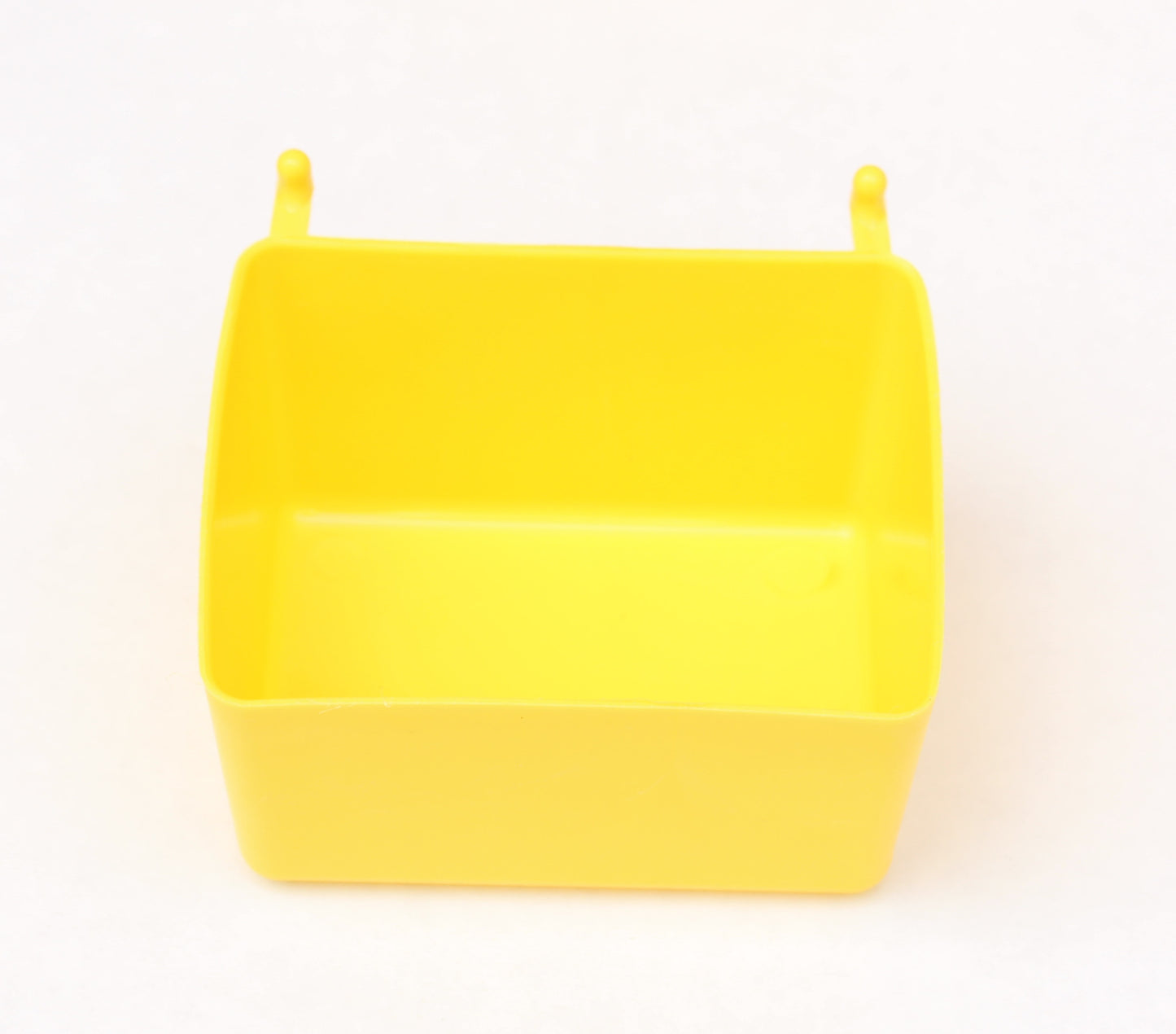 Small Plastic Yellow Pegboard Storage / Parts Bins -Heavy duty -10 Pack