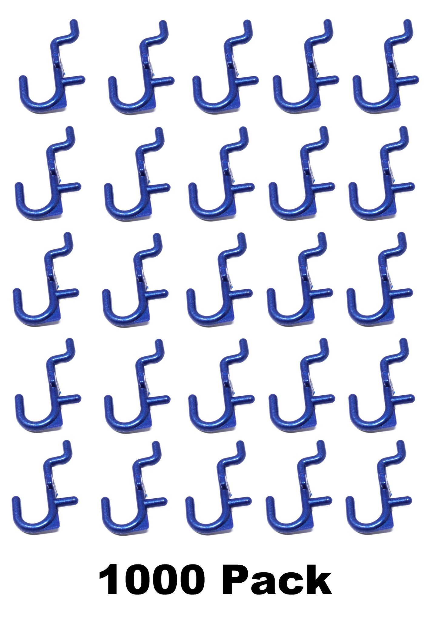 NON-Locking J Style Plastic Pegboard Hooks Plastic Pegboard Hooks - Crafts / Tools