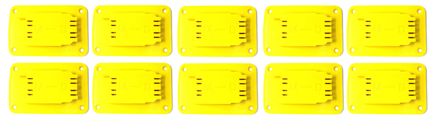 Plastic Power Tool Holder Mount for Milwaukee M18 or Dewalt 20V 12V Power drill