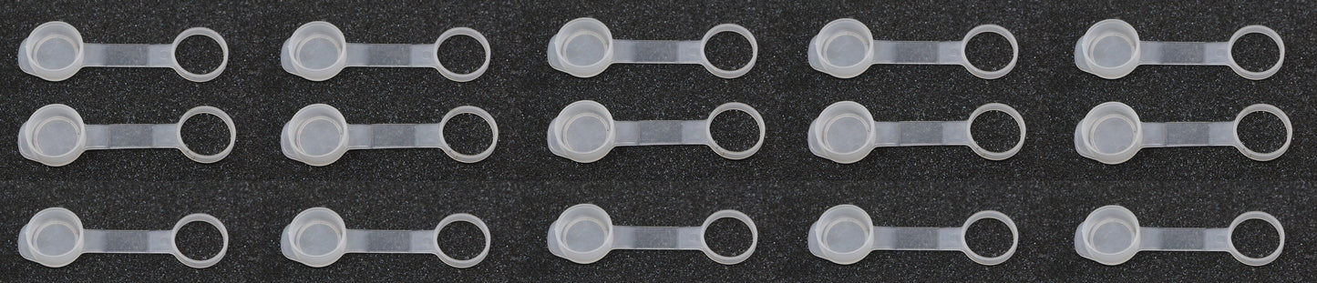 Dust Covers for HV or CF Keyed Locks, Accordion Shutters, Plastic Caps Hurricane Storm Shutters