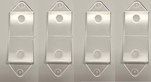 Clear Rocker Switch Plate Cover Guard Keeps Light Switch ON or Off - Multi Pack