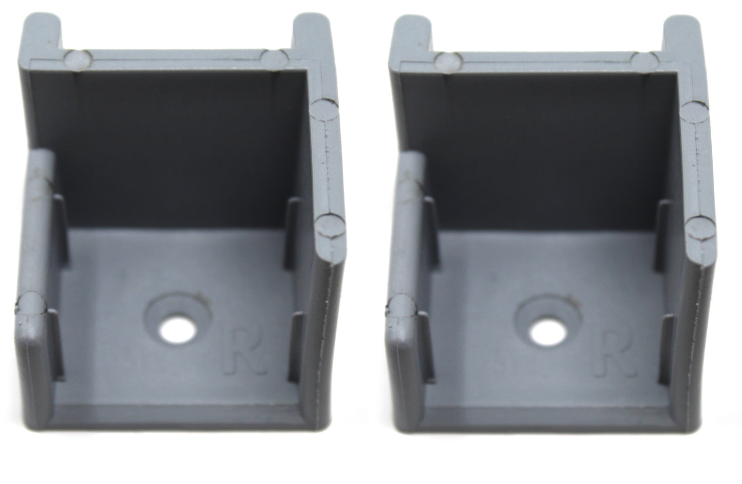 Right Hand Hinge Pontoon Door Stop - Heavy Duty Multi Pack - Grey & Black