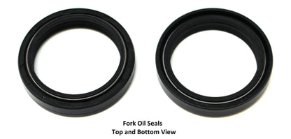 Aftermarket Fork Oil Seals & Dust Seals Kit # 56-137/ Honda, Triumph, Kawasaki, Victory, Yamaha