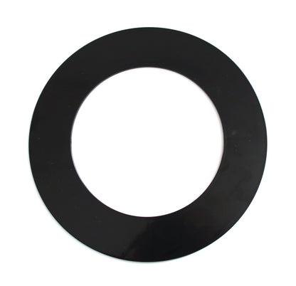 Plastic 4.25" Light Trim Goof Ring for 4" Inch Lighting Fixture Recessed Can - Black or White