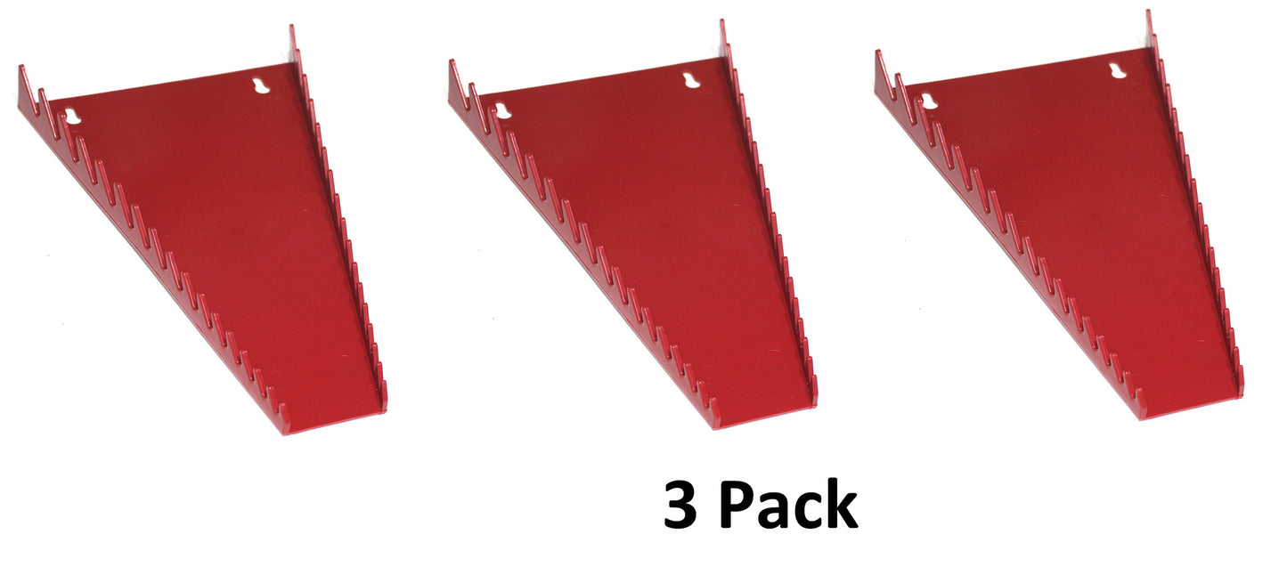 JSP Manufacturing Standard 16-Tool Wrench Plastic Organizer / Heavy duty - Red