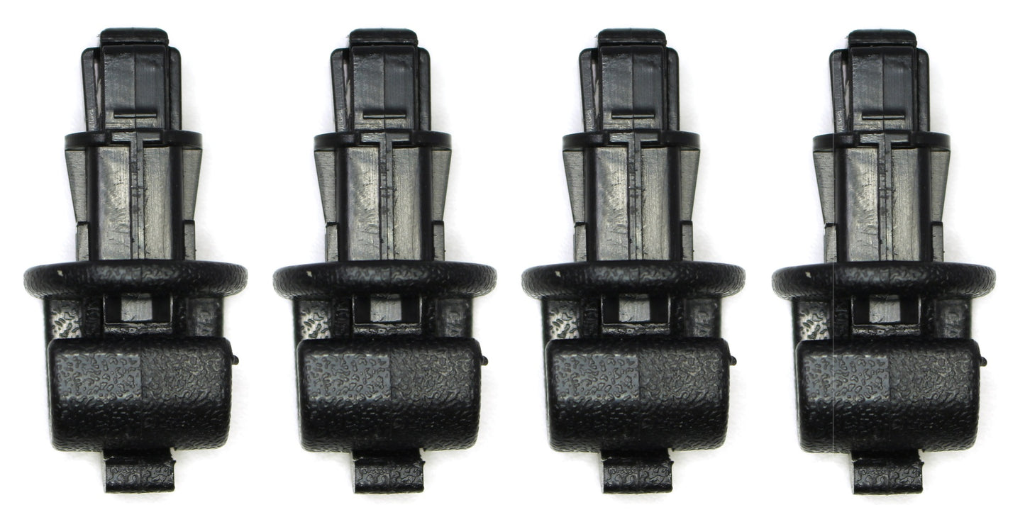 Sun Shade Hook Clip Kit Fits Honda Odyssey 2005-2010 Sliding Door Black -Multi-Pack
