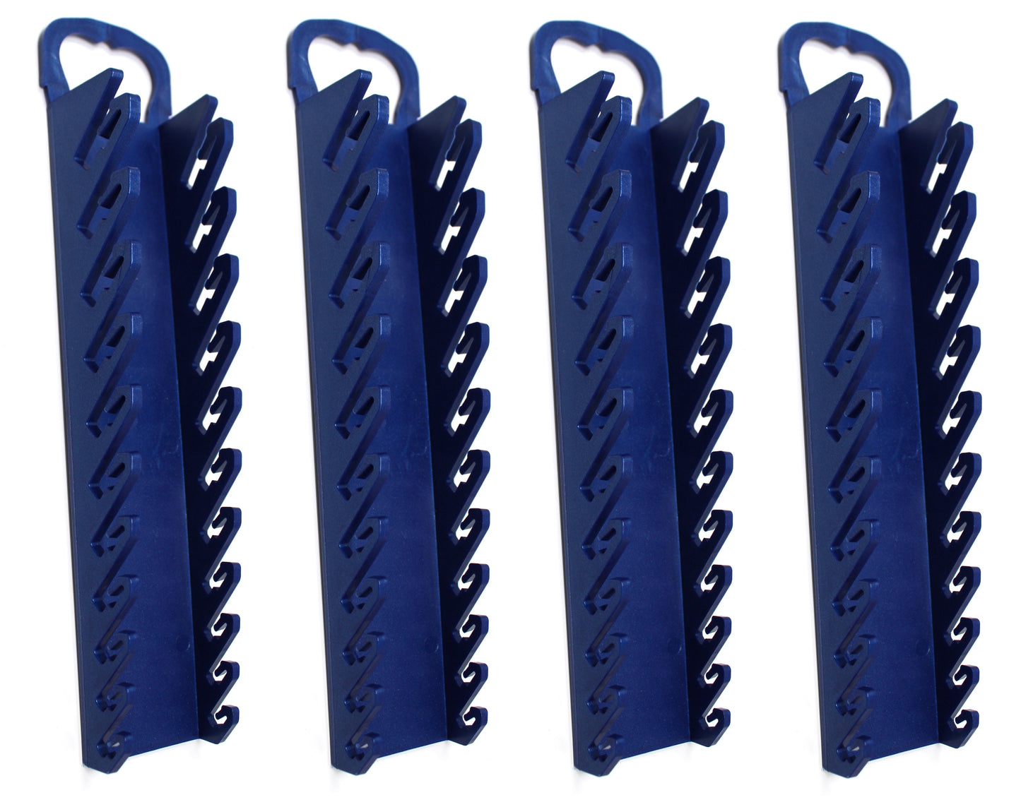 11-Tool Plastic Portable Wrench Gripper Organizer Holder Tray for Stubby or Line Wrenches