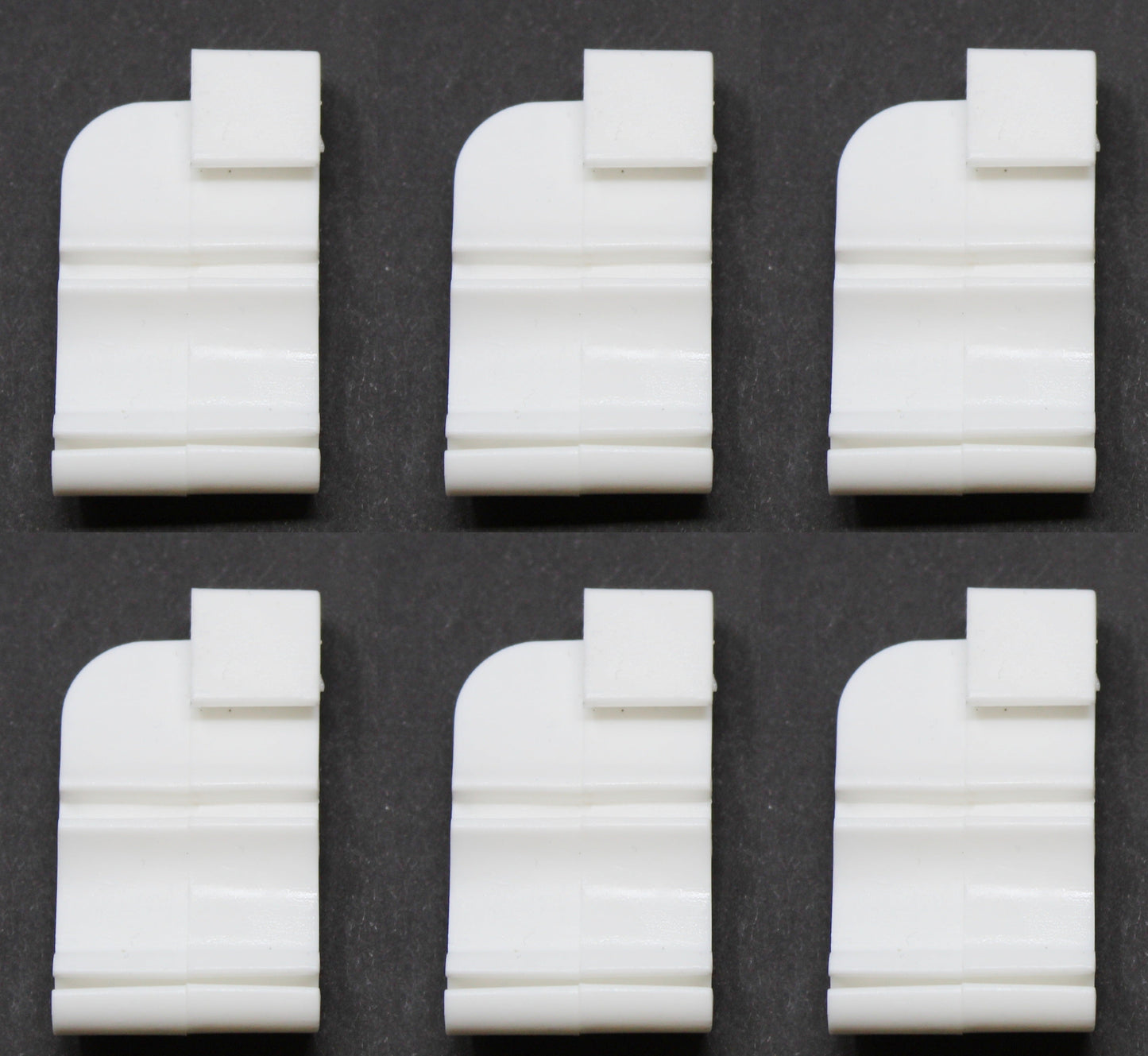 Aftermarket Headliner Center Bow Mounting Plastic Snap Clip - Multi-Pack-