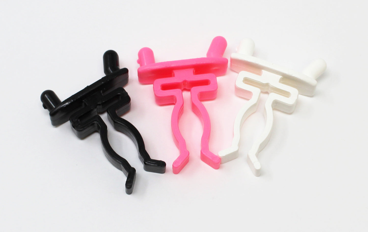 Spring Style Tool Holder Plastic - Multi-Color | Garage Tool Organizer Holder for 1/4 Pegboard Peg Hooks