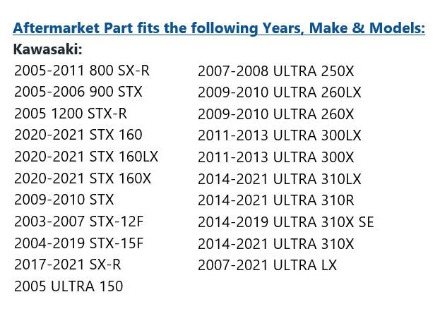Aftermarket Kawasaki Drain Plug OEM # 92066-3783-6Z fits Kawasaki - Multi-Pack