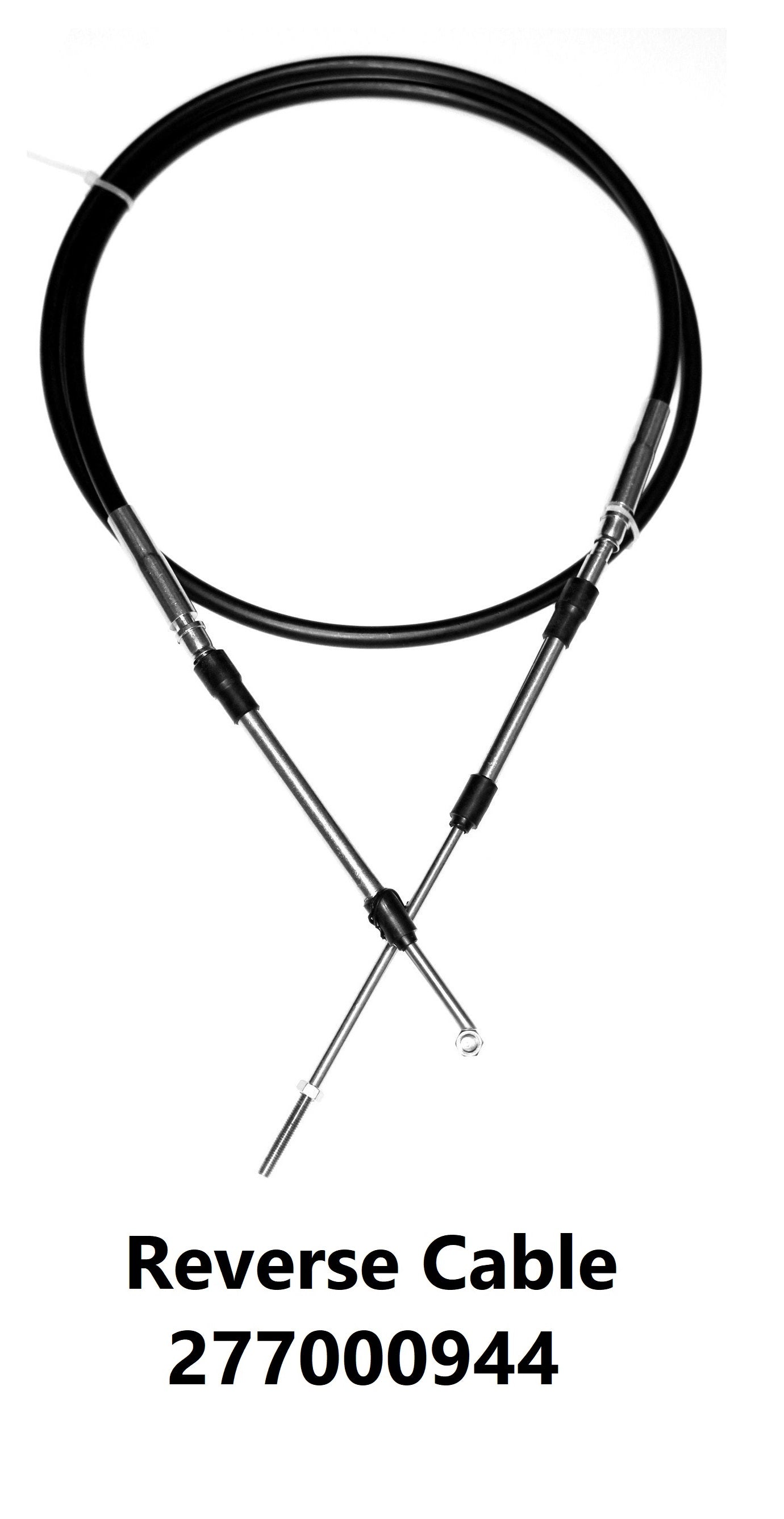 Aftermarket SeaDoo Steering & Reverse Cable Set Replacement for Seadoo 99-11 GTX GTI fits 277001580 002-045-08 26-3128 / 277000944 JSP Brand