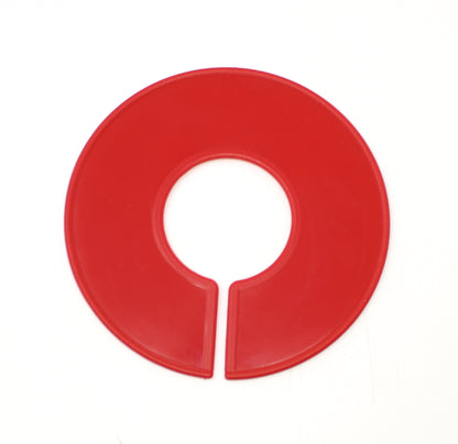Blank Round Plastic Rack Dividers for round & square rods - Pick a Color / Pick a Quantity