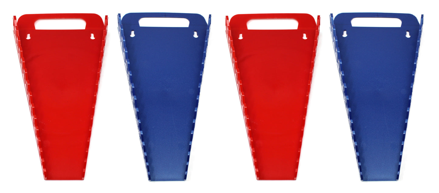 Gripper Wrench Organizer Tool Tray Kit (Each Kit Includes 2 Wrench Trays) - Multi-quantity/color