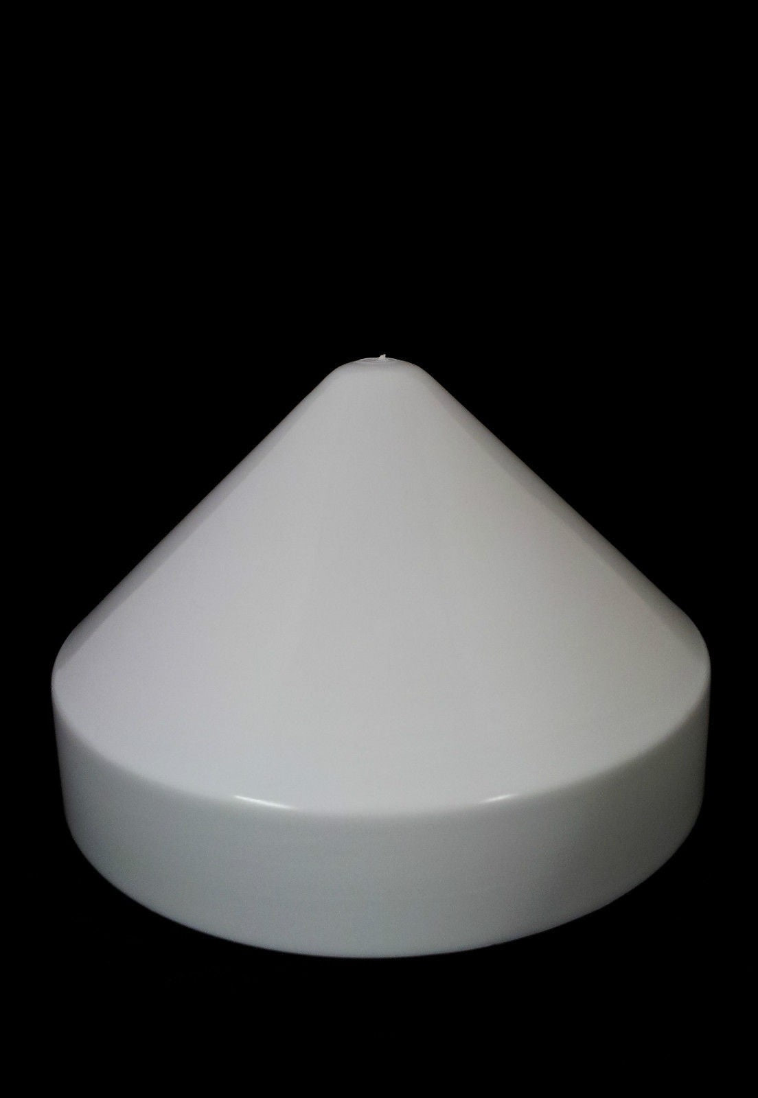 White Cone Dock Piling Cap / Piling Cover From 5" to 14"- Heavy Duty - Multi size