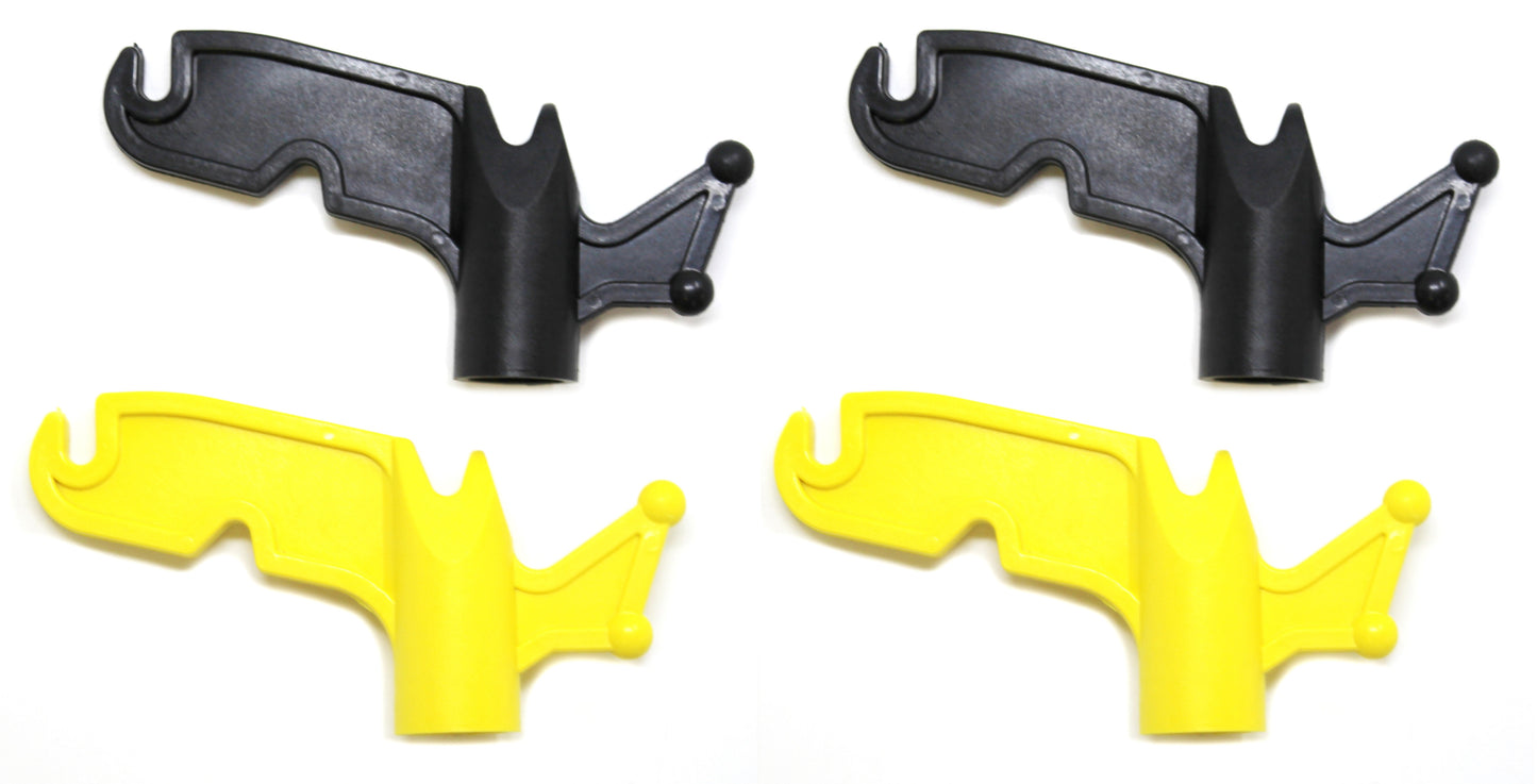 Multi-Purpose Plastic Handy Hook Utility Hook Screw On Pole Attachment Kit