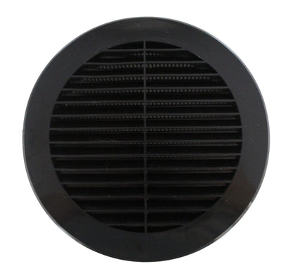 6" Round Plastic Louver Soffit Air Vent Reptile Screen Grille Cover