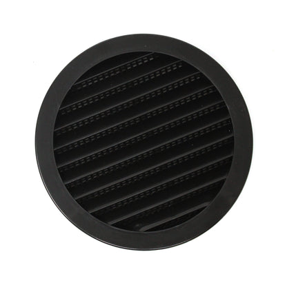 5" Round Plastic Louver Soffit Air Vent Reptile Screen Grille Cover