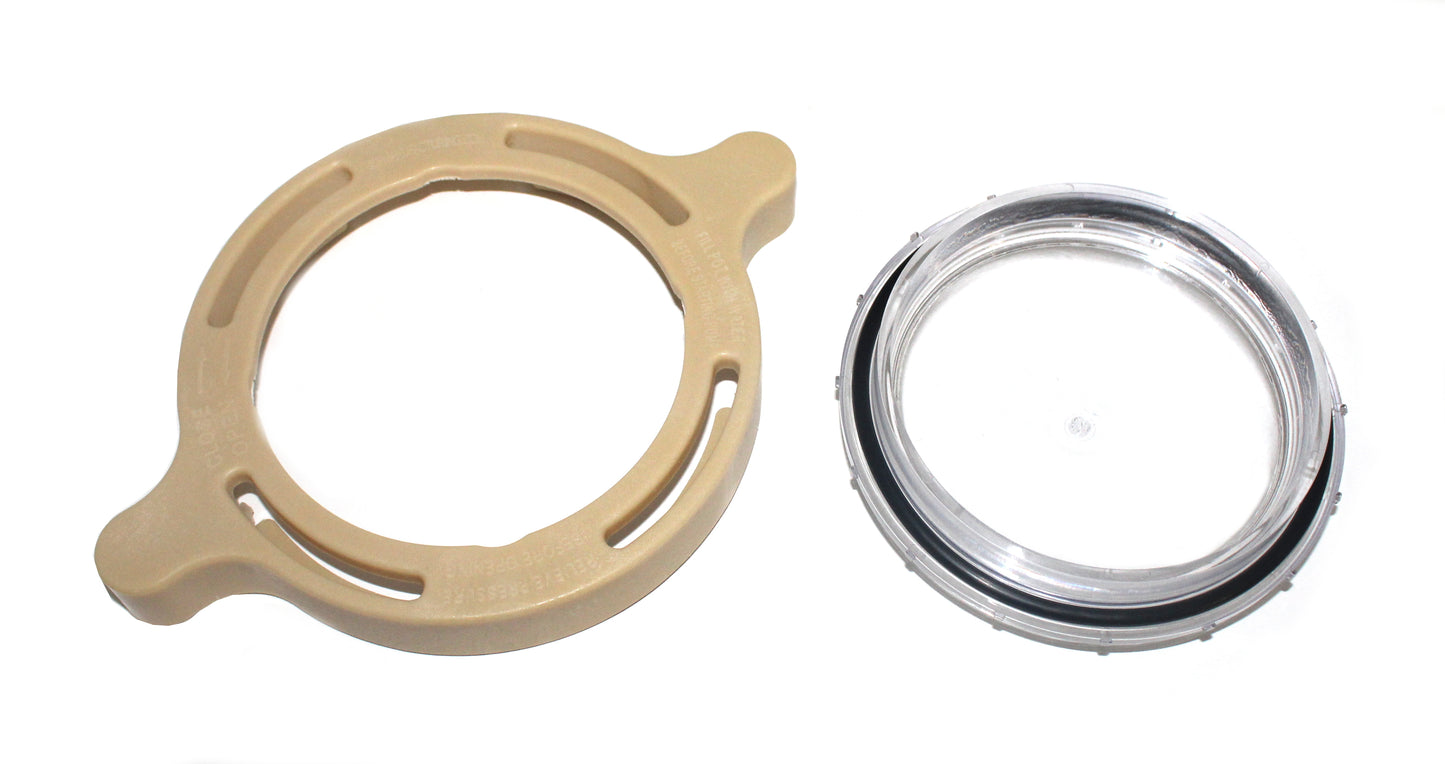 Pool Pump Cover Lid&Cam and Ramp Locking Ring Clamp Replacement Kit