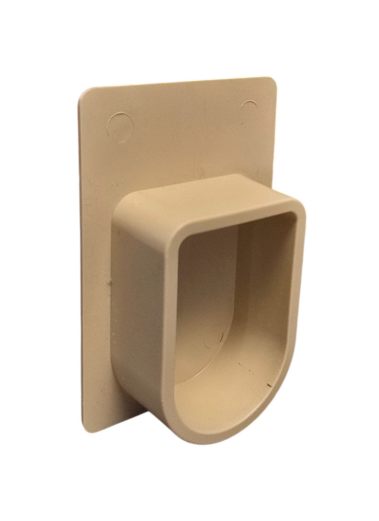 1" Plastic Universal End Plug for Deck Drains