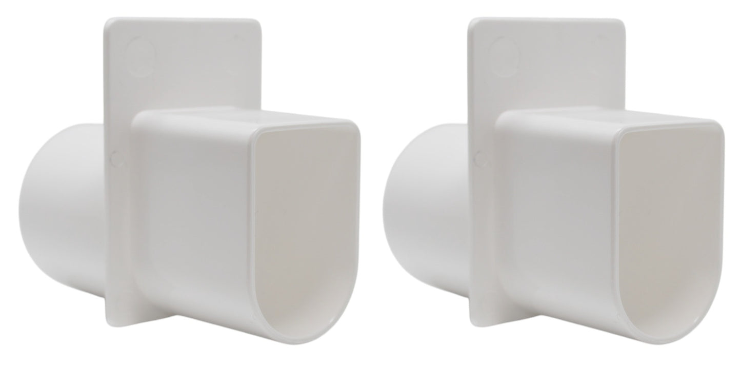 Universal End Adapter for Deck Channel Drains