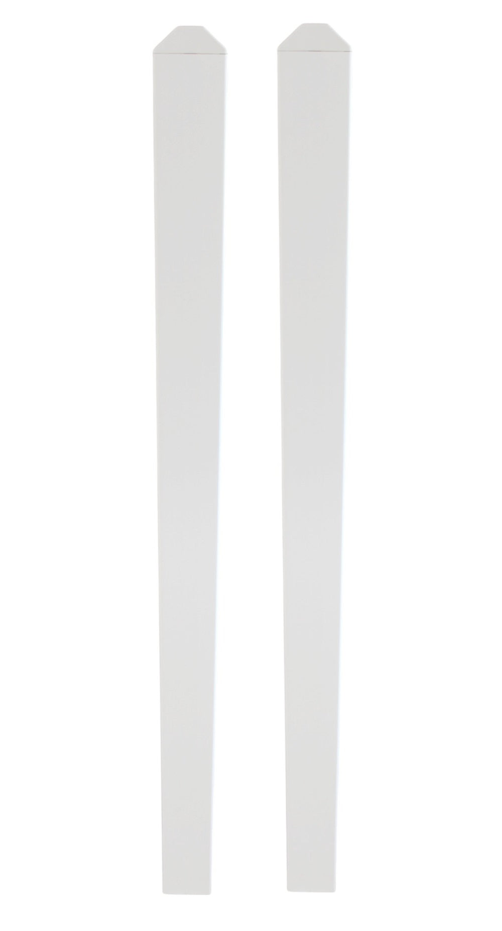 7/8"x3" Dog Ear Capped Vinyl Pickets