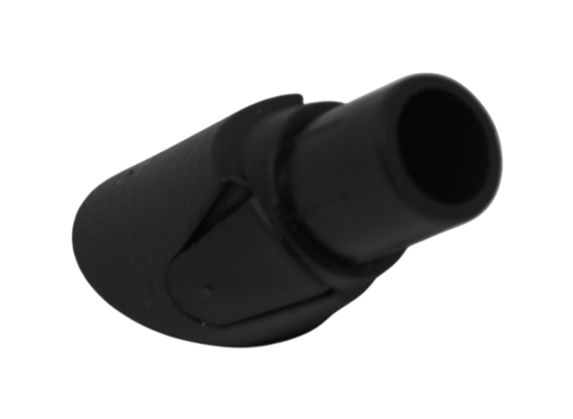 Adjustable Baluster Connector for Tube Posts – 3/4" Metal Balusters, 29°–45° Angles, Durable Black Polypropylene for Decks & Stairs