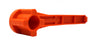 4-in-1 Gas and Bung Wrench Non Sparking Solid Drum Bung Nut Wrench (ORANGE)