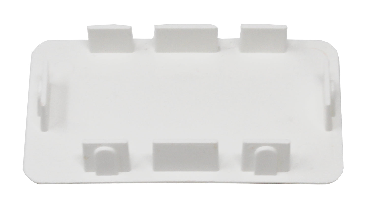 JSP Manufacturing Plastic 2” x 3-1/2 inch Internal Vinyl Fencing End Caps