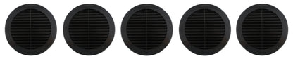 6" Round Plastic Louver Soffit Air Vent Reptile Screen Grille Cover