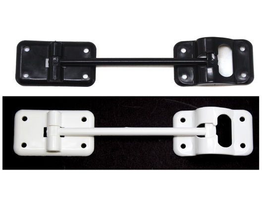 Plastic 6” T-Style Entry Door Catch Latch Holder for RV Camper Trailer Cargo Hatch Assembly Kit