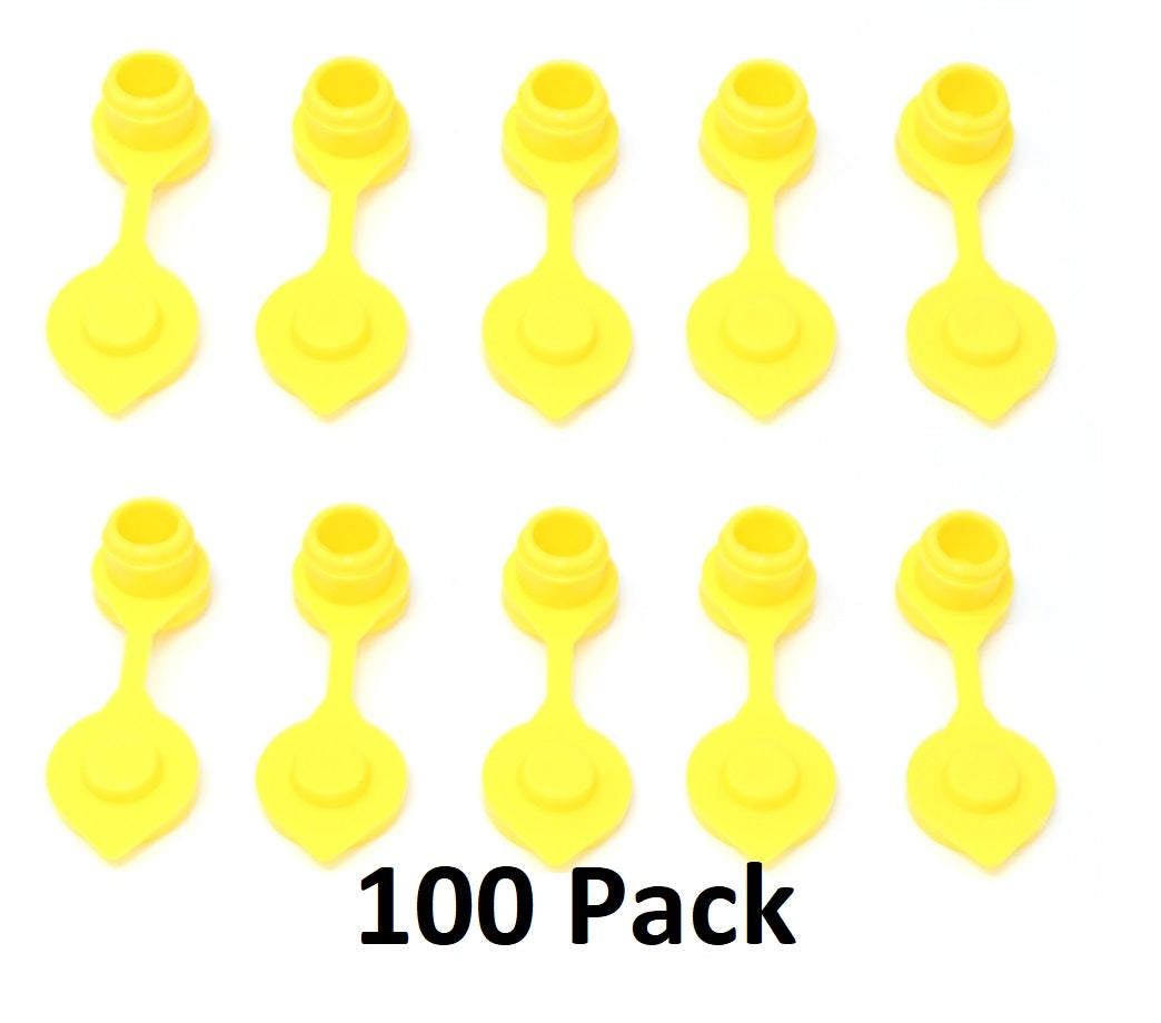 Universal Fuel Gas Can Jug Large Yellow Vent Cap - Multi-Pack / Pick a Pack