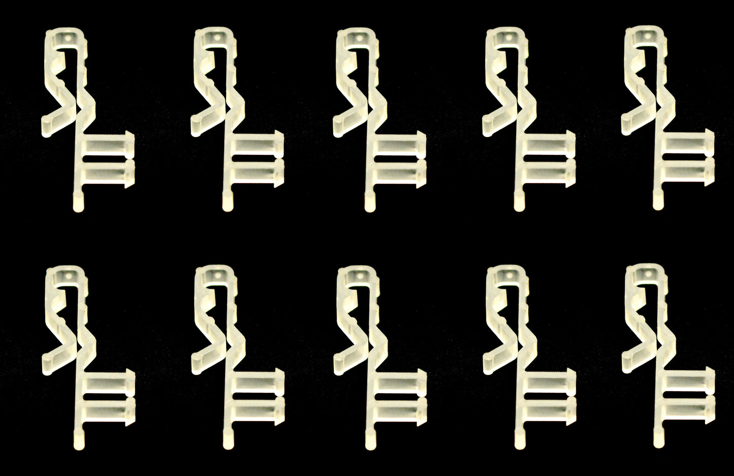 Hidden Valance clips faux and real wood window blinds 2" Short Style Wholesale Bulk Pricing