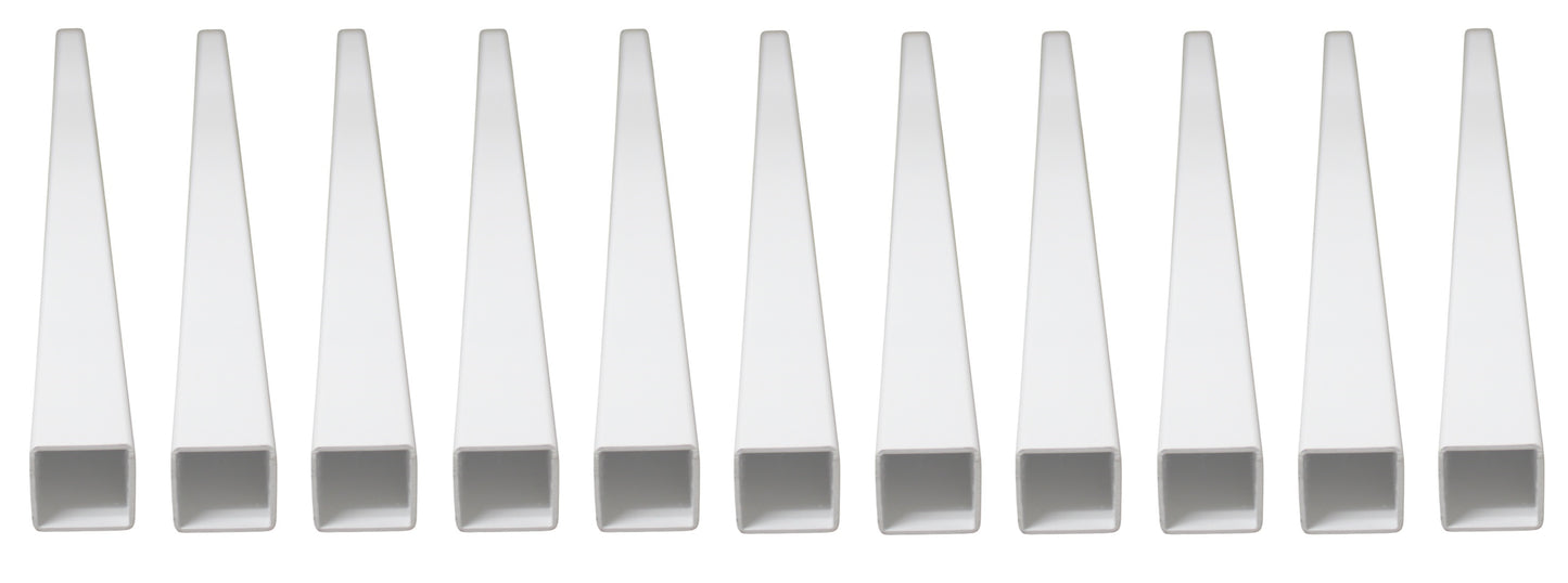 1.5"x1.5" Square Vinyl Fence Pickets